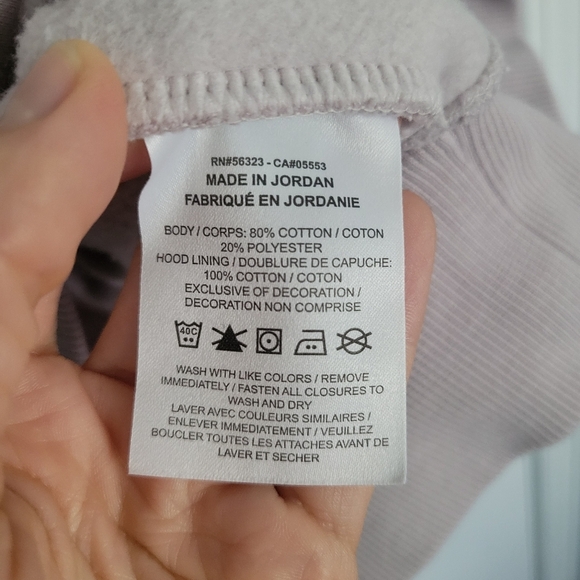 Nike Front Zip Hoodie Sweatshirt Womens Medium Purple - Picture 7 of 9